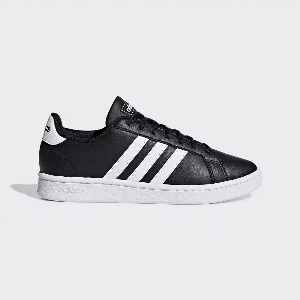 Adidas Grand Court Zapatillas De Tenis Negros Para Mujer (MX-19794)
